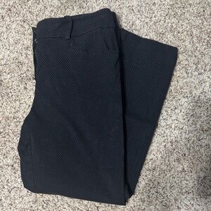 LOFT Dark Gray Trousers with White Dots